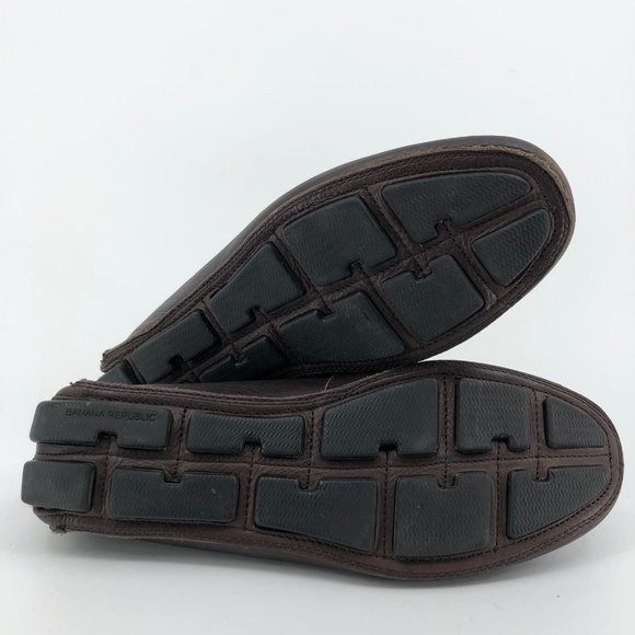 Banana Republic Brown Leather Loafers | Versatile Any-Occasion Wear main image 4